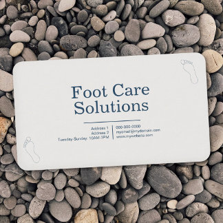 Tarjeta De Visita Foot Care Solutions