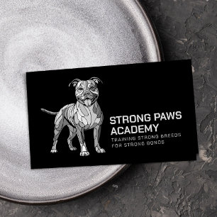 Tarjeta De Visita Formación profesional de perros