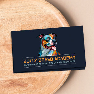 Tarjeta De Visita Formación profesional de perros