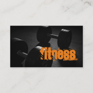 Tarjeta De Visita Formador personal de fitness