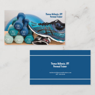 Tarjeta De Visita Formador personal de fitness