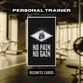 Tarjeta De Visita Formador profesional de salud y nutrición