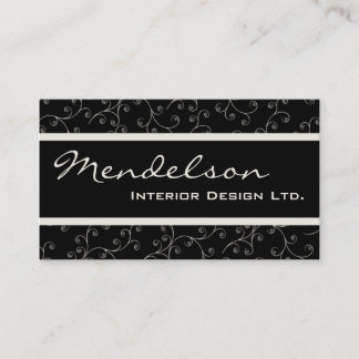 Tarjeta de visita Formal Deco Company