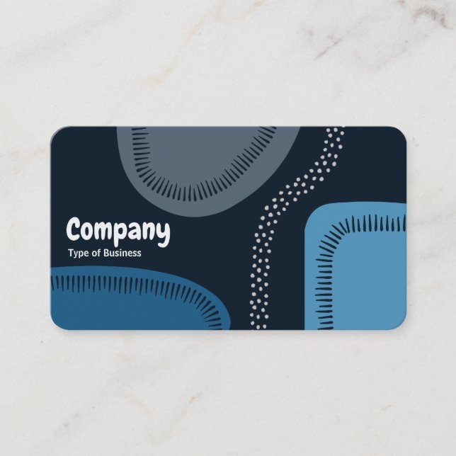 Tarjeta De Visita Formas abstractas 02a (Anverso)