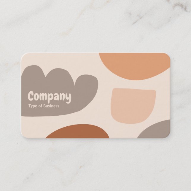 Tarjeta De Visita Formas abstractas 03 (Anverso)
