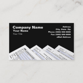 Tarjeta De Visita Formas de impuesto federal