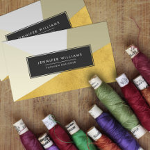 Formas geométricas de Relieve metalizado dorado fa