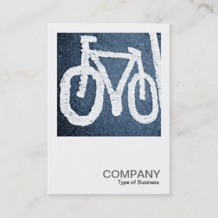 Tarjeta De Visita Foto cuadrada 011 - Viaje en bicicleta