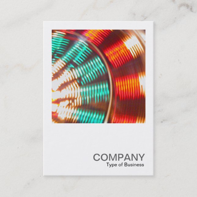 Tarjeta De Visita Foto cuadrada 0134 - Gran rueda (Anverso)