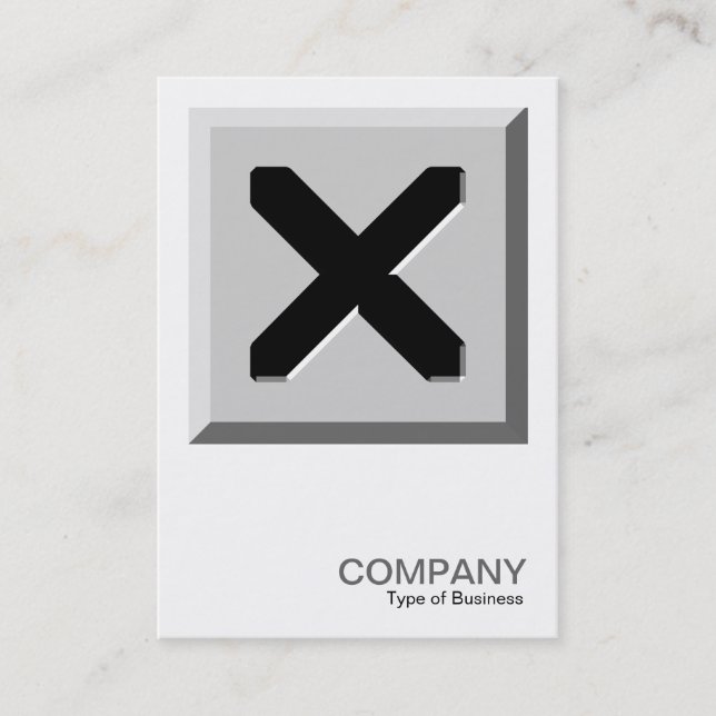 Tarjeta De Visita Foto cuadrada 0137 - Cierre aquí (Anverso)