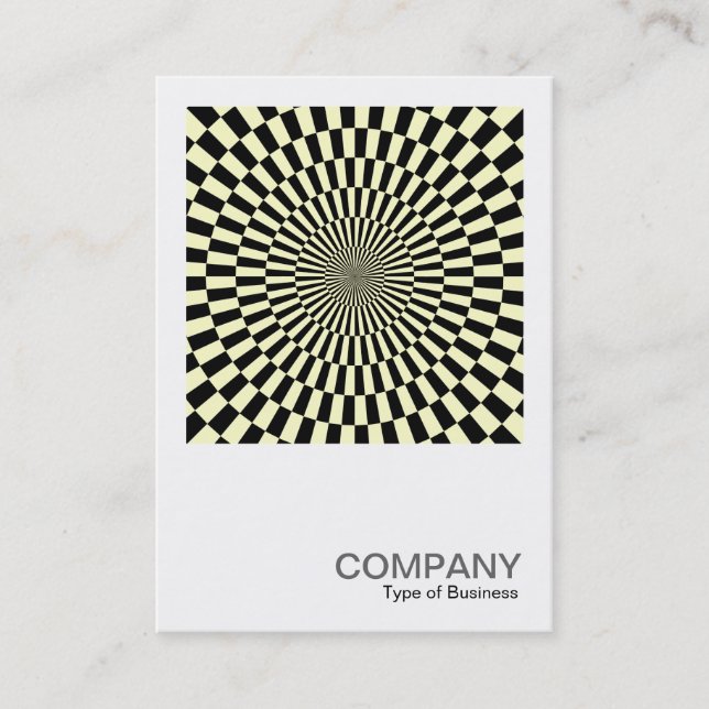 Tarjeta De Visita Foto cuadrada 0194 - Op Art (Anverso)
