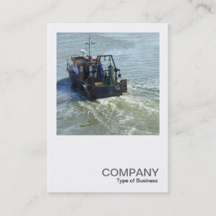 Tarjeta De Visita Foto cuadrada 0252 - Pequeño Trawler II