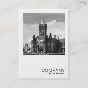 Tarjeta De Visita Foto cuadrada 0257 - Edificio Pierhead Cardiff, Wa