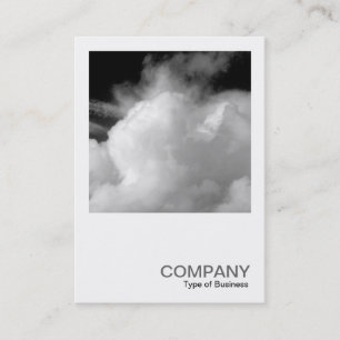 Tarjeta De Visita Foto cuadrada 0259 - cielo dramático