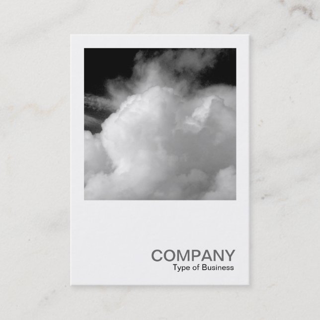 Tarjeta De Visita Foto cuadrada 0259 - cielo dramático (Anverso)
