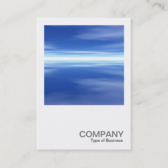 Tarjeta De Visita Foto cuadrada 0294 - Reflexiones (Anverso)