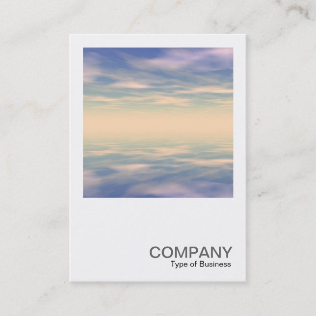 Tarjeta De Visita Foto cuadrada 0295 - Reflexiones II (Anverso)