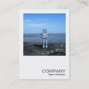 Tarjeta De Visita Foto cuadrada 0337 - Junto al mar