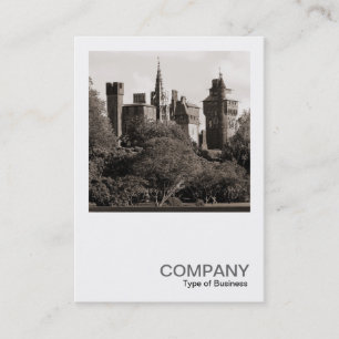 Tarjeta De Visita Foto cuadrada 0347 - Castillo de Cardiff II - Sepi