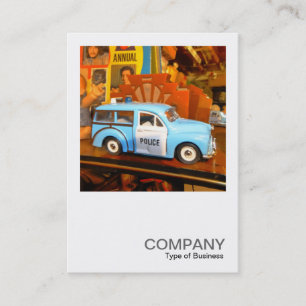 Tarjeta De Visita Foto cuadrada 0361 - Vida útil con Panda Car