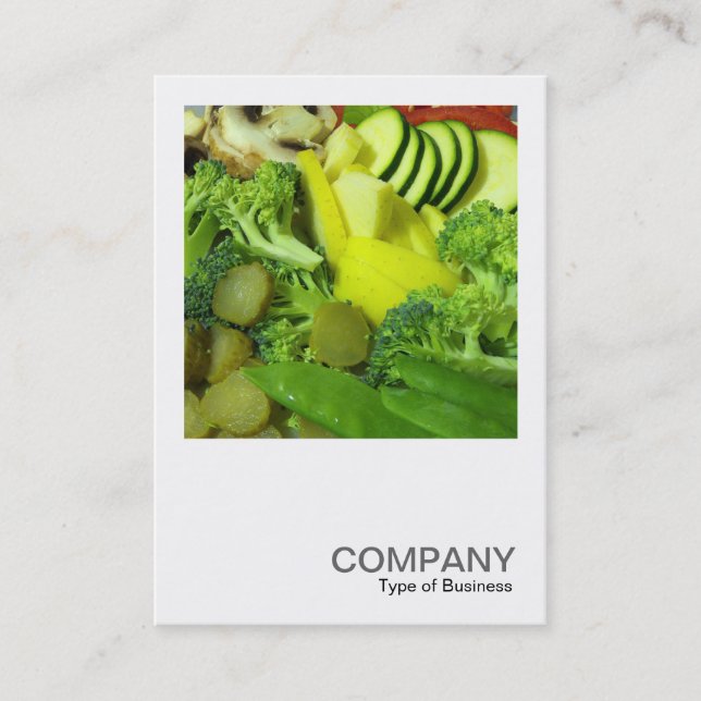 Tarjeta De Visita Foto cuadrada 0379 - Stir-fry 01 (Anverso)