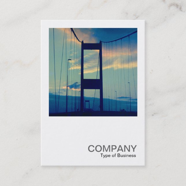 Tarjeta De Visita Foto cuadrada 0415 - Puente a Inglaterra (Anverso)