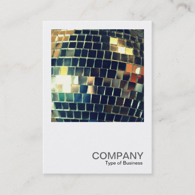 Tarjeta De Visita Foto cuadrada 0420 - Espejo (Anverso)