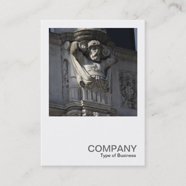 Tarjeta De Visita Foto cuadrada 0466 - Detalle arquitectónico (Anverso)