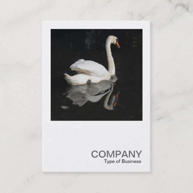 Tarjeta De Visita Foto cuadrada 0476 - Swan (Anverso)