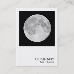 Tarjeta De Visita Foto cuadrada 0477 - Super Moon