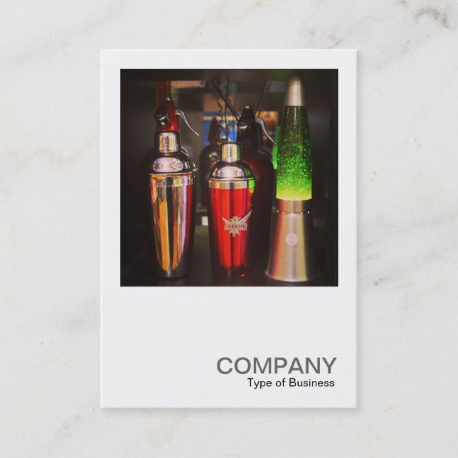 Tarjeta De Visita Foto cuadrada 0487 - Vida residual del mercado de  (Anverso)