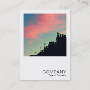 Tarjeta De Visita Foto cuadrada 0515 - Pájaro temprano