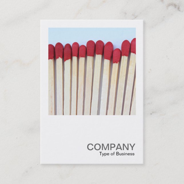 Tarjeta De Visita Foto cuadrada 0539 - Coincidencias 03 (Anverso)