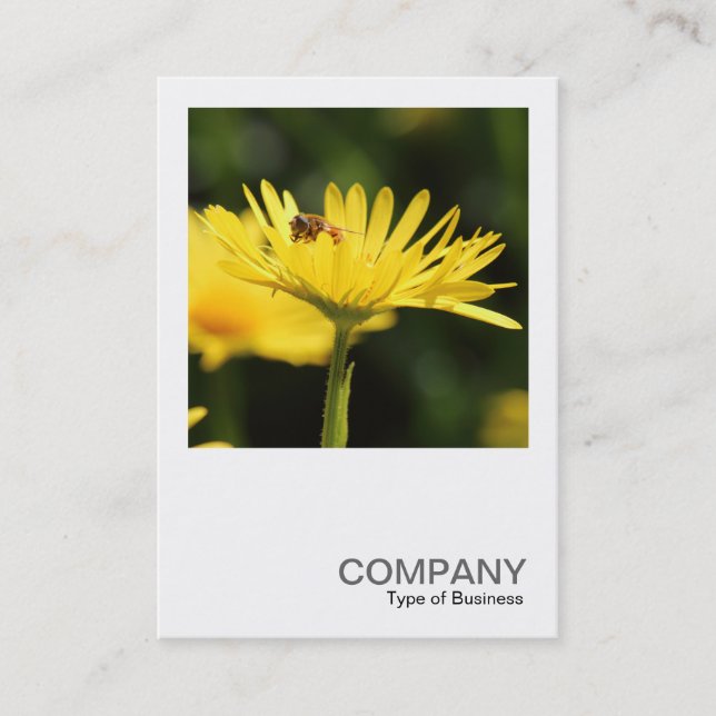 Tarjeta De Visita Foto cuadrada 0543 - Busy Bee (Anverso)