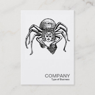Tarjeta De Visita Foto cuadrada 070 - araña que hace punto