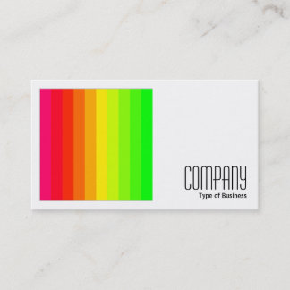 Tarjeta De Visita Foto cuadrada (v2) - Barras de color 02