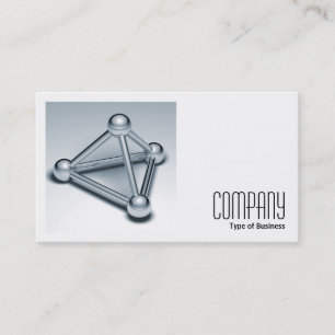 Tarjeta De Visita Foto cuadrada (v2) - Esferas conectadas