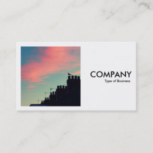 Tarjeta De Visita Foto cuadrada (v2) - Pájaro temprano