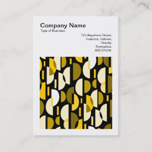 Tarjeta De Visita Foto cuadrada (v3) - Crescent Pat 010921 - Amber