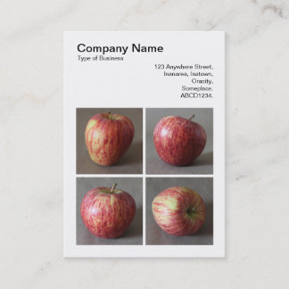 Tarjeta De Visita Foto cuadrada (v3) - Cuatro manzanas