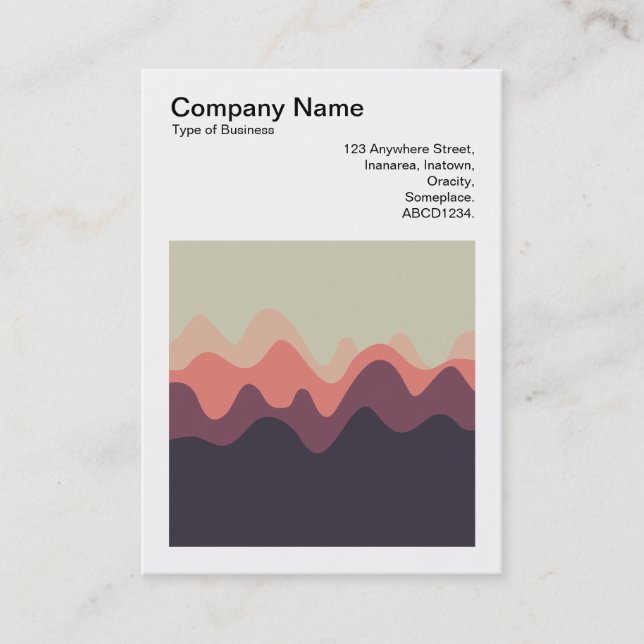 Tarjeta De Visita Foto cuadrada (v3) - Esbozo de sonido 01 (Anverso)