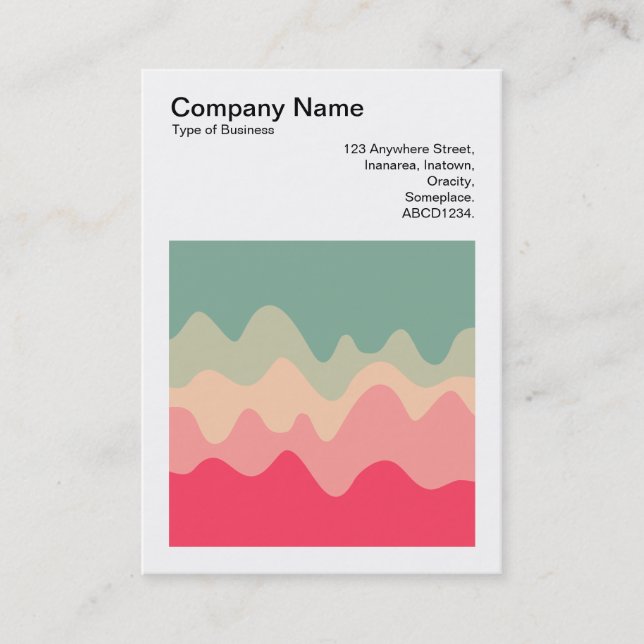 Tarjeta De Visita Foto cuadrada (v3) - Esbozo de sonido 04 (Anverso)