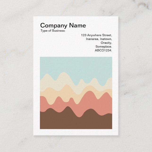 Tarjeta De Visita Foto cuadrada (v3) - Esbozo de sonido 06 (Anverso)