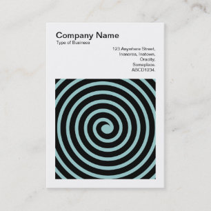 Tarjeta De Visita Foto cuadrada (v3) - Espiral