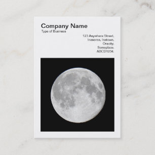 Tarjeta De Visita Foto cuadrada (v3) - Super Moon