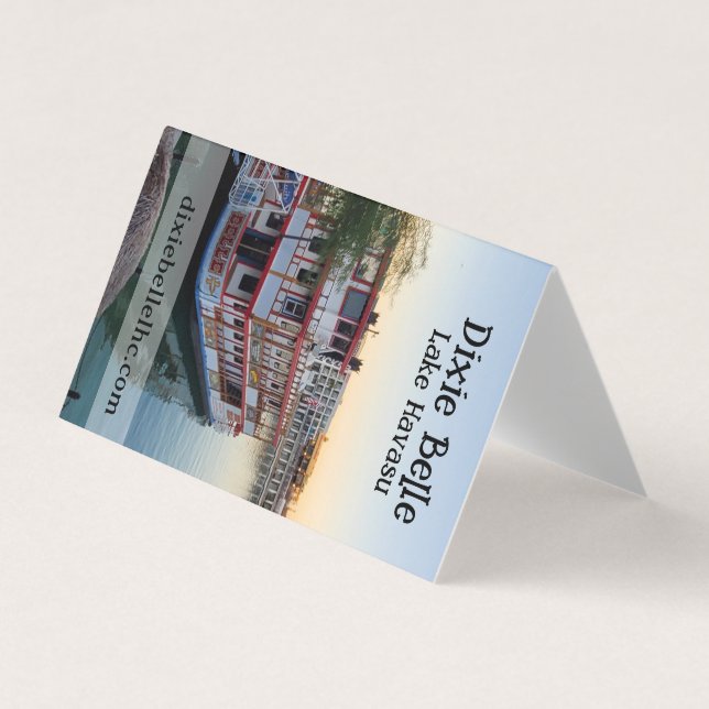 Tarjeta De Visita Foto de código QR (Anverso)