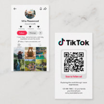 Foto de cuadrícula de perfil de Tiktok Seguime cód