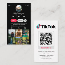 Foto de cuadrícula de perfil de Tiktok Seguir códi