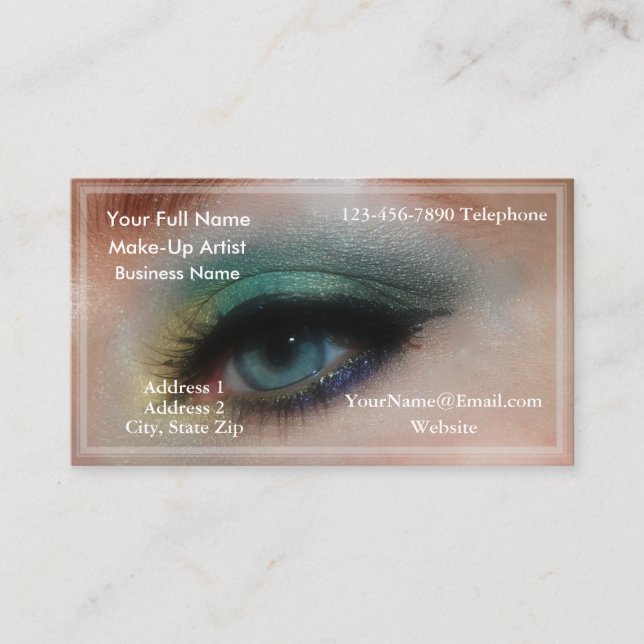 Tarjeta De Visita Foto de HAMbyWG con calendario (Anverso)