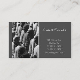 Tarjeta De Visita Foto de la fotografía de Xian China de los